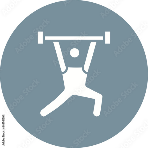 Weightlifter Icon