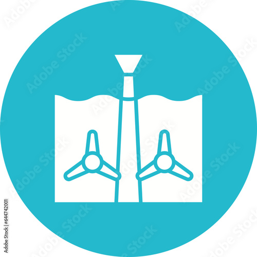 Tidal Power Icon