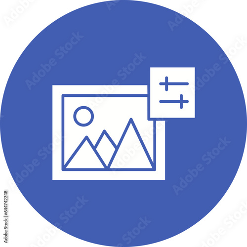 Photo Editing Icon
