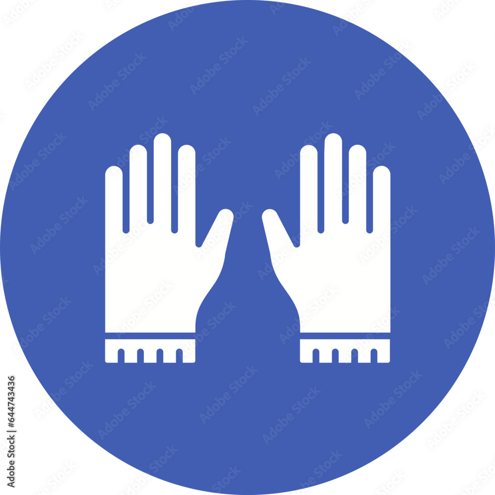 Obraz premium Gloves Icon
