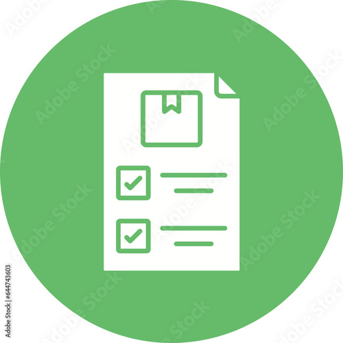 Delivery Note Icon