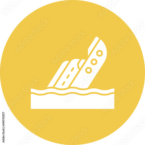 Boat Sink Icon