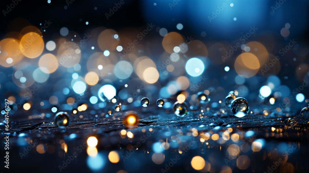Background blue Bokeh Background blue Bokeh