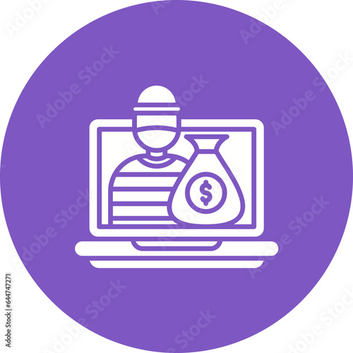 Online Robbery Icon