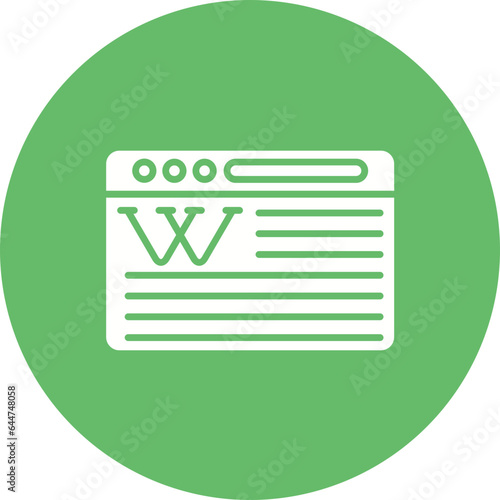 Wikipedia Icon