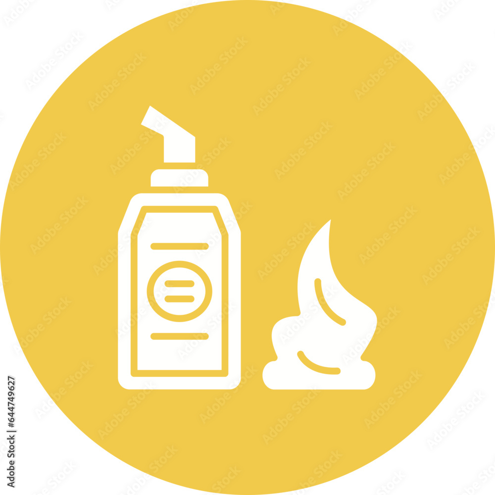Barber Foam Icon Barber Foam Icon