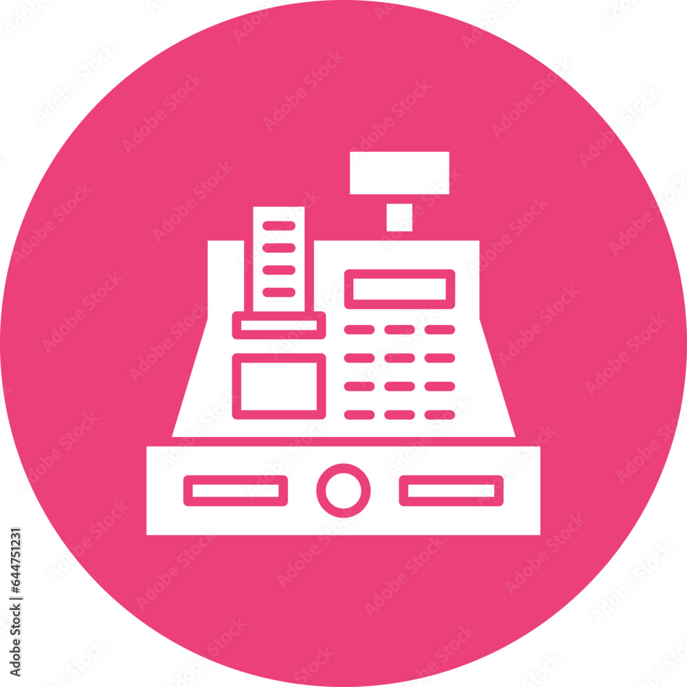 Cashier Machine Icon Cashier Machine Icon