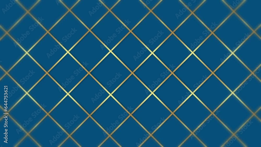 Abstract luxury backgrounds geometric square shape with golden metallic strip. Seamless looped minimal Background Abstract luxury backgrounds geometric square shape with golden metallic strip. Seamless looped minimal Background