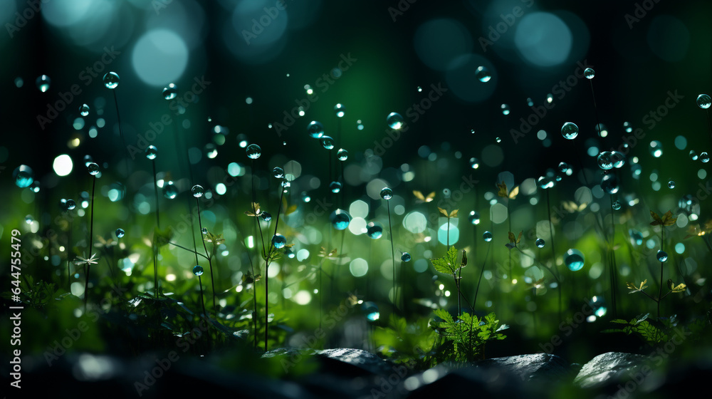 Background green Bokeh Background green Bokeh