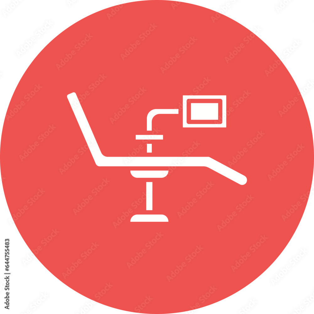 Dental Chair Icon Dental Chair Icon