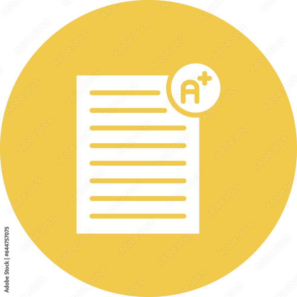 Report Card Icon Report Card Icon