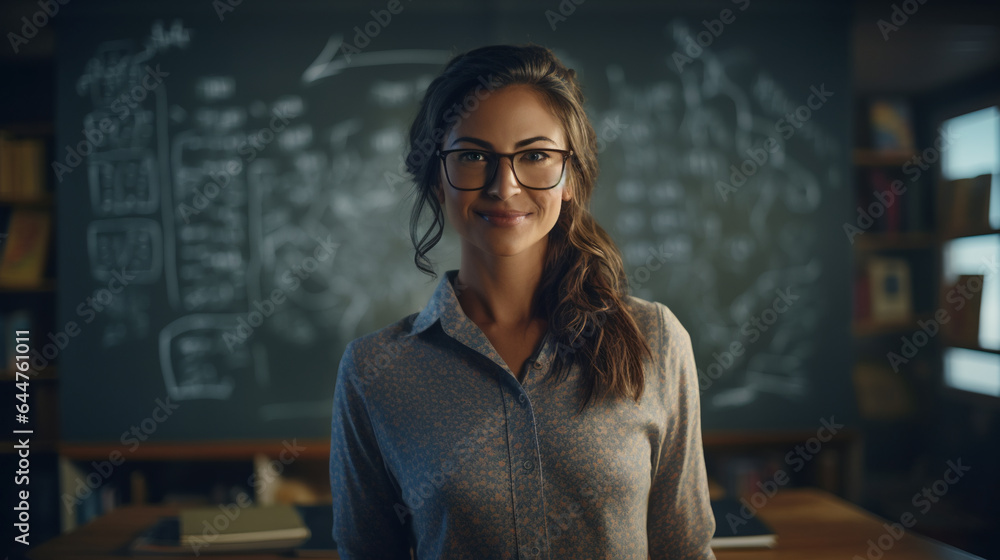 Portrait of a Female Teacher Portrait of a Female Teacher