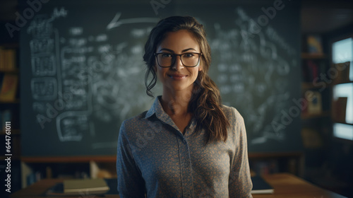 Portrait of a Female Teacher