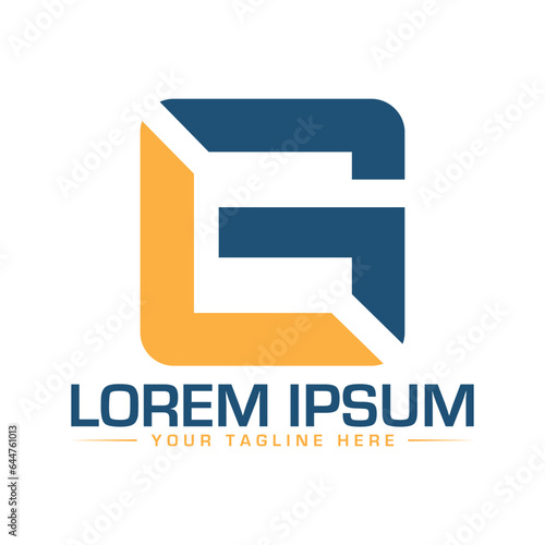 GL letter logo design creative logo design modern logo design