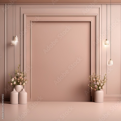 modern pink interior with wooden wall  3 d renderingmodern pink interior with wooden wall  3 d renderingmodern luxury white interior with empty space and your design. 3 d rendering