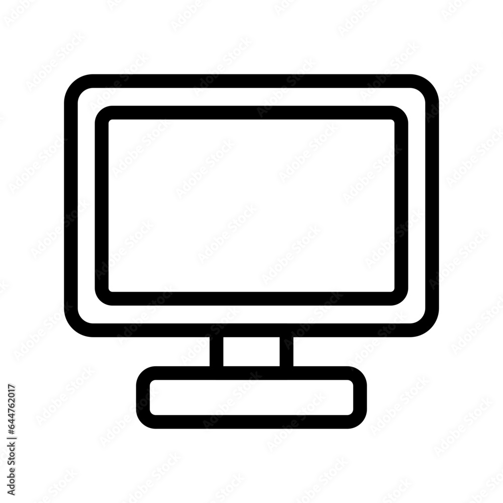flat screen icon flat screen icon