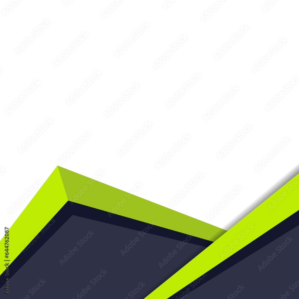 Modern Geometric Footer With Shadow Modern Geometric Footer With Shadow