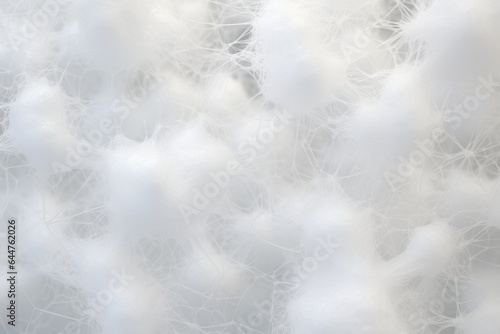 Fuzzy Molecular White Texture