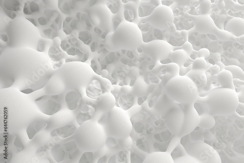 Fuzzy Molecular White Texture