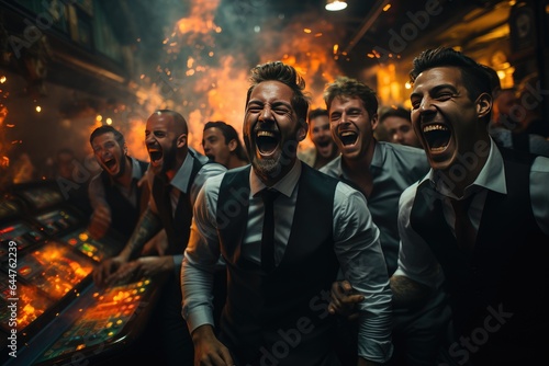 Men's Emotional Gestures in a Casino