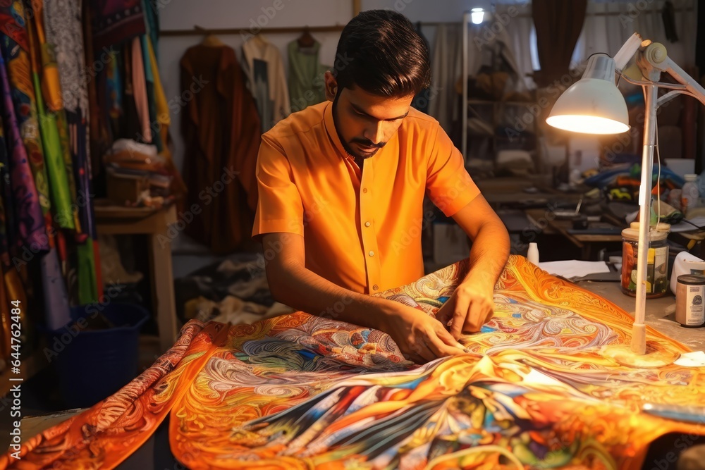 The Art of Painting a Tapestry The Art of Painting a Tapestry