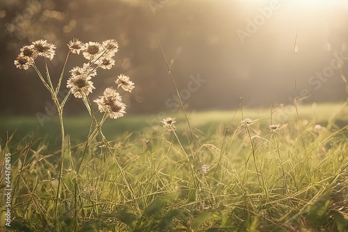 grass with flower petalsgrass with flower petalsbeautiful botanical shot  natural wallpaper