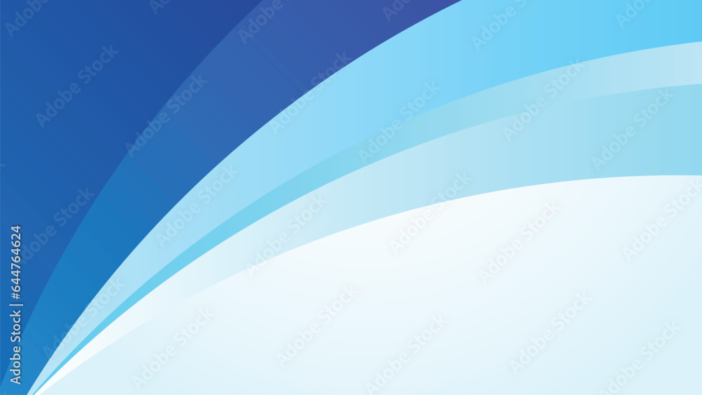 Abstract blue background with Waves shapes Abstract blue background with Waves shapes