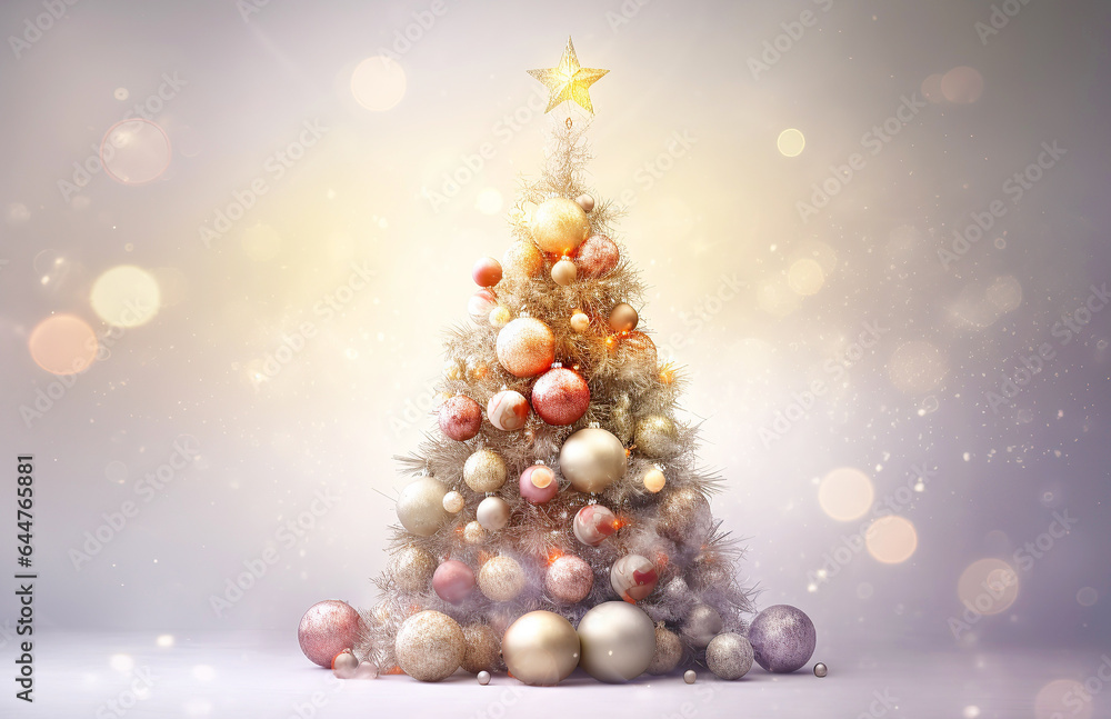 New year Christmas tree. New year Christmas tree.