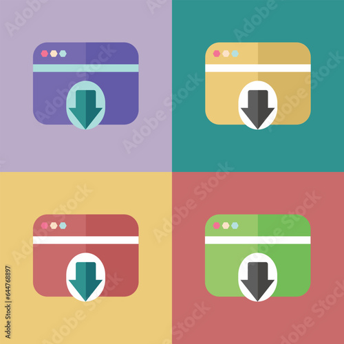 4 file download icons Free Download 4 file download icons - GFXLoad