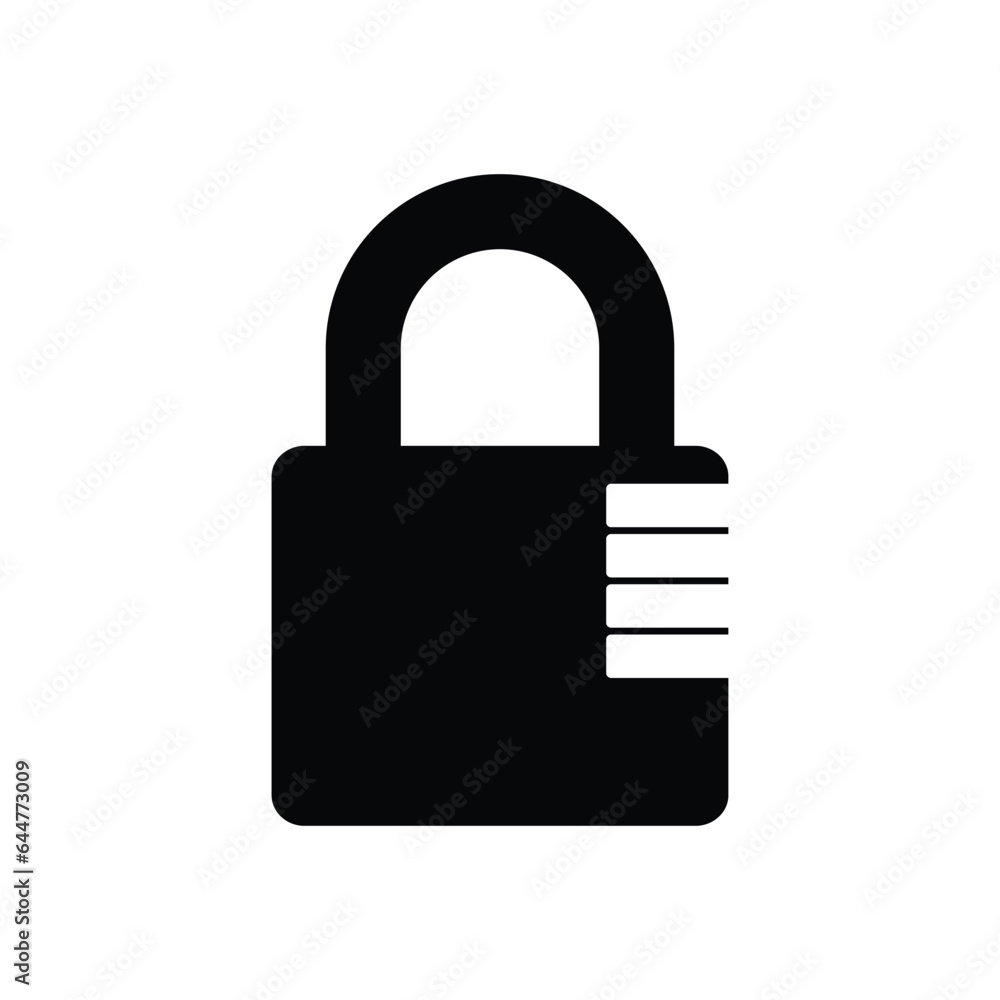 padlock icon design, illustration design padlock icon design, illustration design