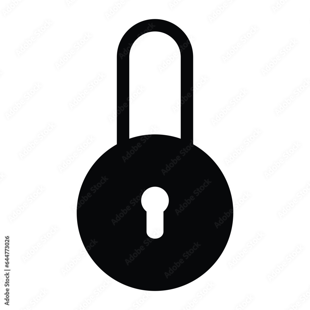 padlock icon design, illustration design padlock icon design, illustration design