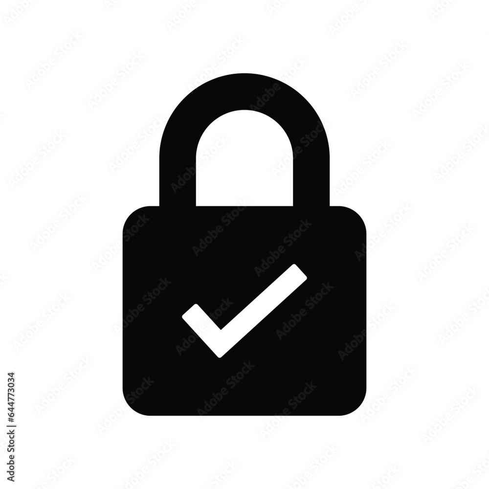 padlock icon design, illustration design padlock icon design, illustration design