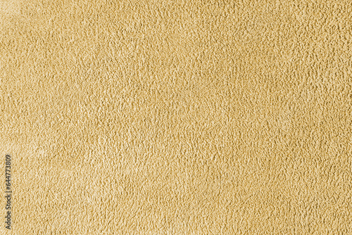 Tableau sur toile Terry cloth, yellow towel texture background