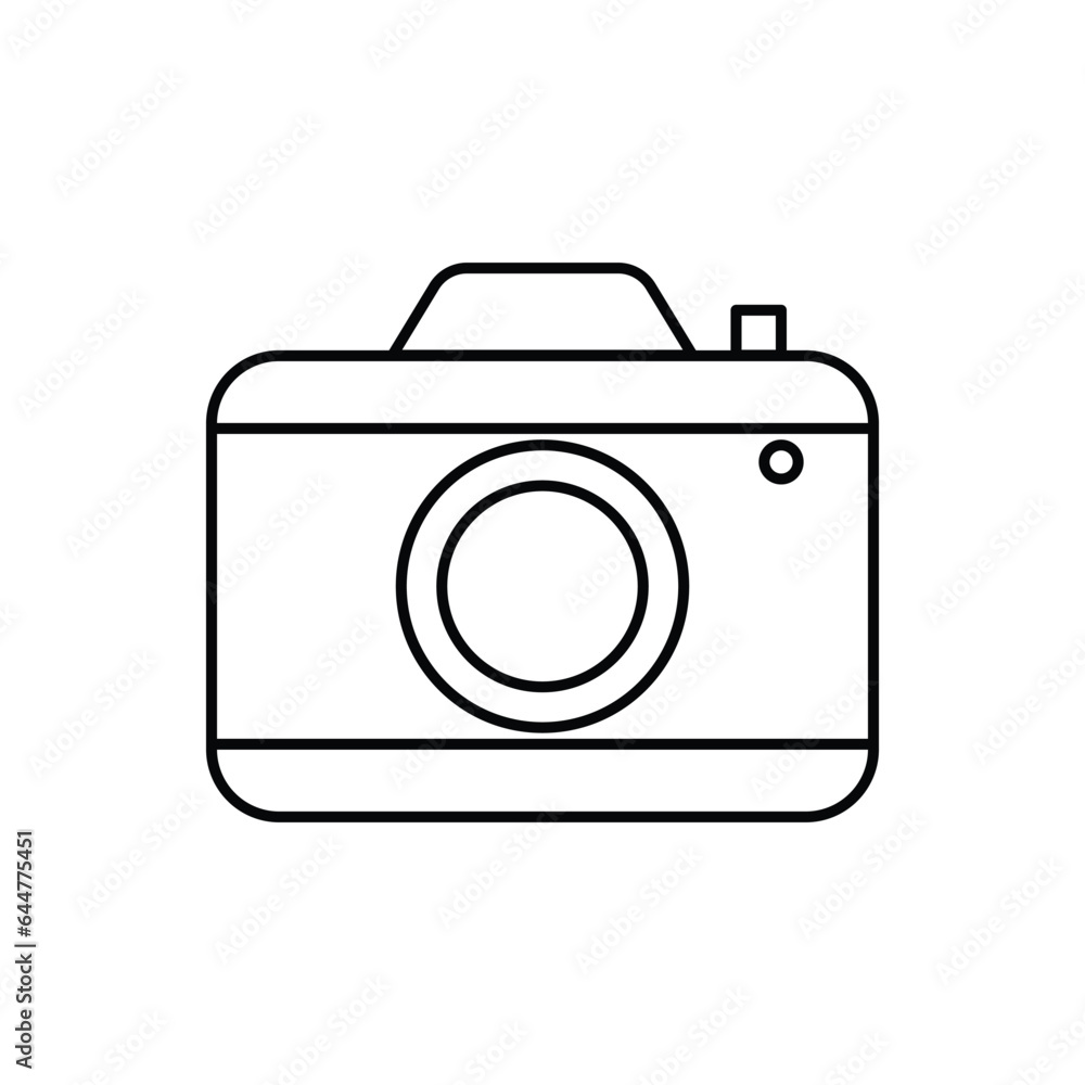 camera icon design, illustration design camera icon design, illustration design