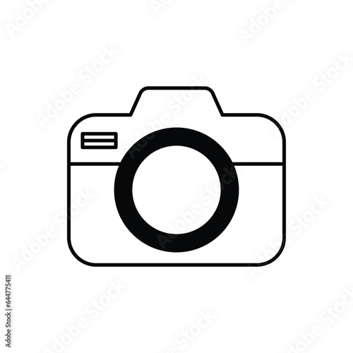 camera icon design, illustration design