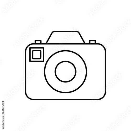 camera icon design, illustration design