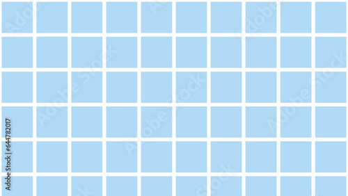 Blue background with white squares