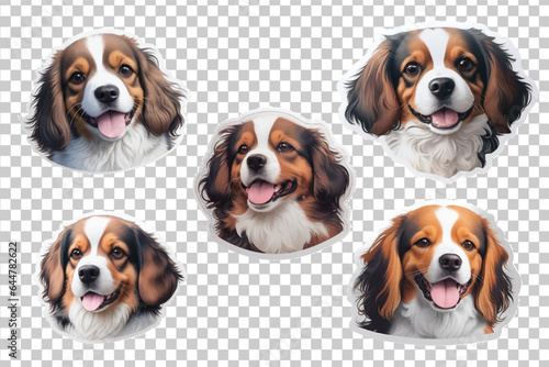 group of puppies sticker © Design guru001