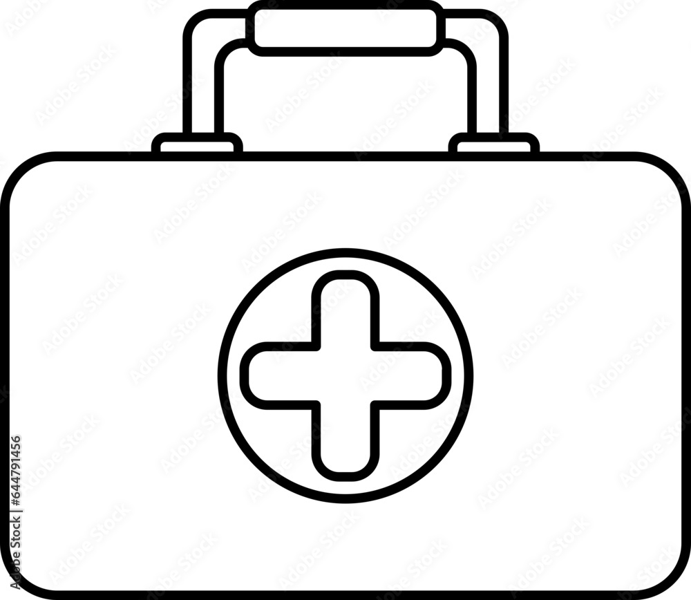 Line art illustration of First svgd box icon. Line art illustration of First svgd box icon.