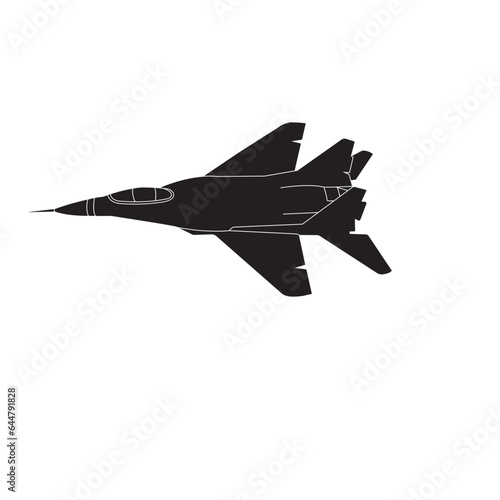 Fighter plane icon