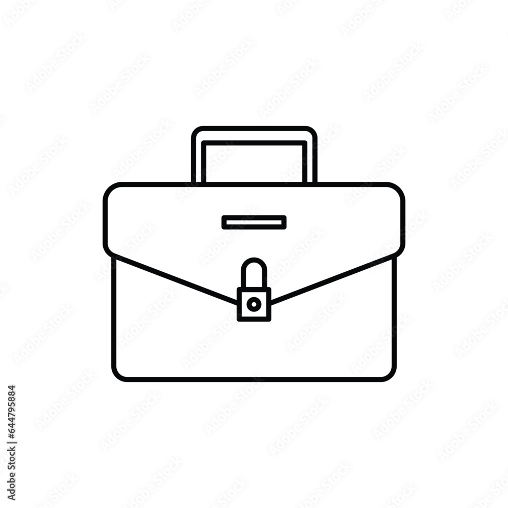 briefcase icon design, illustration design briefcase icon design, illustration design