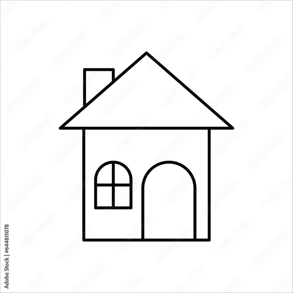 home icon design, illustration design home icon design, illustration design
