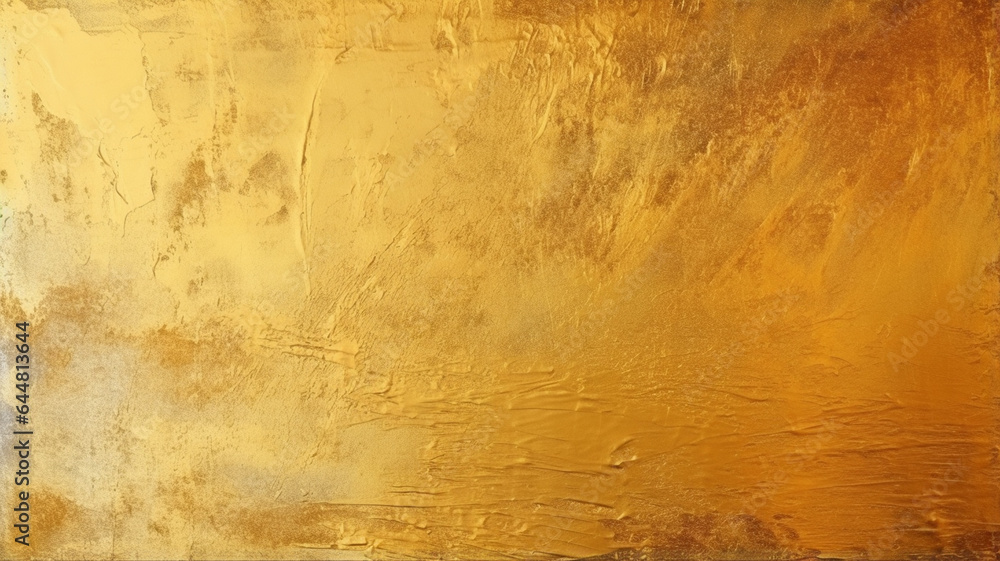 abstract golden grunge background with place for text