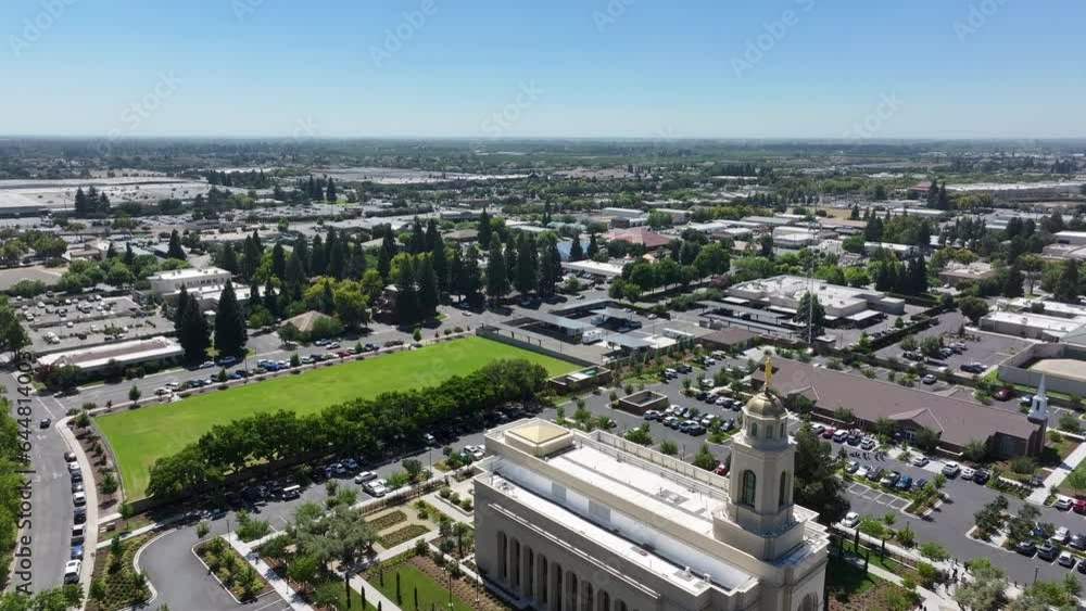 Aerial Feather River Yuba City LDS temple California 3. Yuba City, California. The Church of Jesus Christ of Latter-day Saints, Mormon church. Christian religion sacred building worship. Aerial Feather River Yuba City LDS temple California 3. Yuba City, California. The Church of Jesus Christ of Latter-day Saints, Mormon church. Christian religion sacred building worship.
