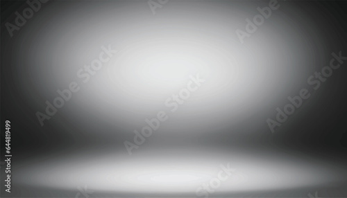 Vector Gray empty room studio gradient used for background and display your product high Resolution.