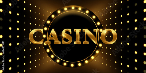 casino background vector illustration for gambling poster banner elegant design