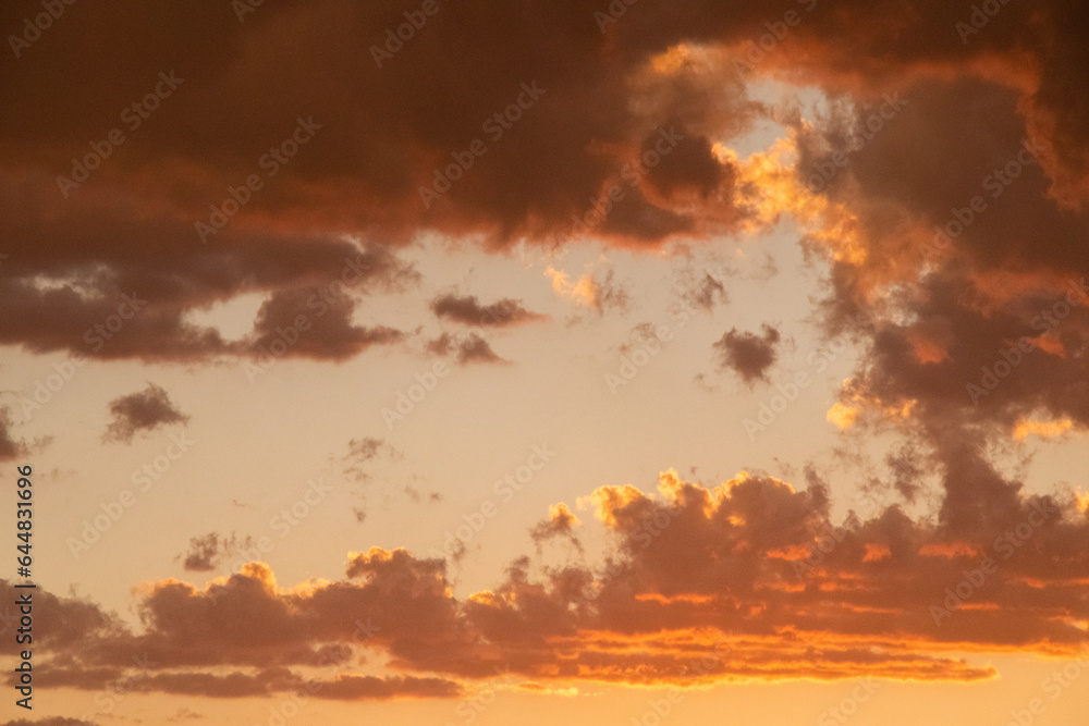 Clouds in sky - Sunset