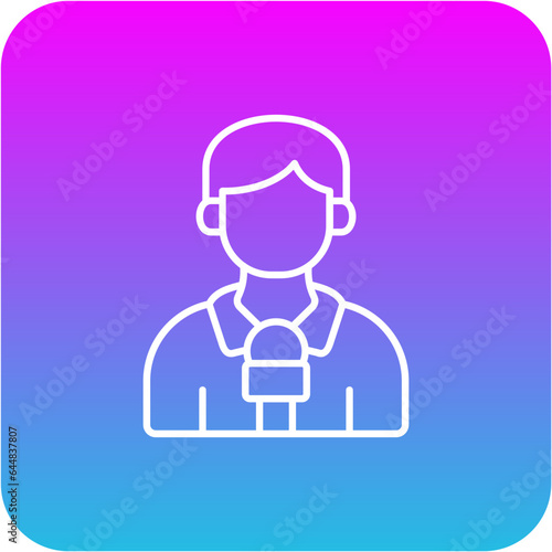 Journalist Icon