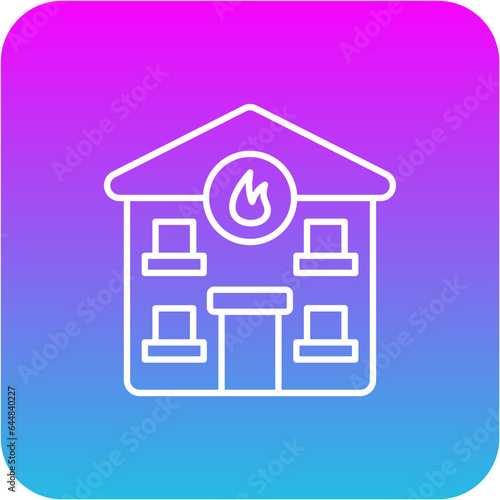 Fire Station Icon