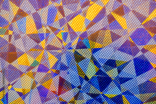 Fotografia prism pattern(Polarizer) , abstract pattern
